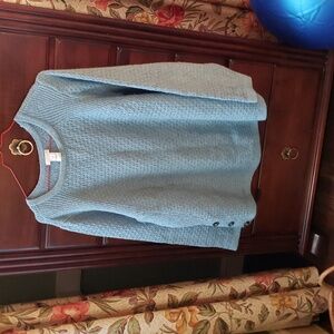 Teal sweater